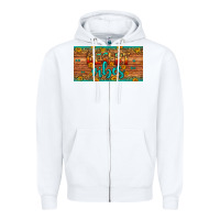White desert vibes license plate Zipper Hoodie - Artiststas