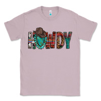 Lilac Western Howdy Gemstone Cowboy Hat Classic Tee - HowdyJamesFarm