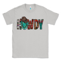 Western Howdy Gemstone Cowboy Hat Classic Tee | Teevron