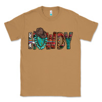Toasted Coconut Western Howdy Gemstone Cowboy Hat Classic Tee - HowdyJamesFarm