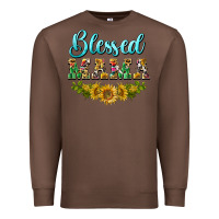 Chestnut blessed mama Premium Sweatshirt - BarkalooDesign