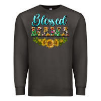 Smoke blessed mama Premium Sweatshirt - BarkalooDesign