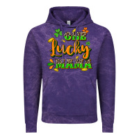 Cloud Purple One lucky Mama St. Patrick's Day Vintage Hoodie - CowGirlArtShop