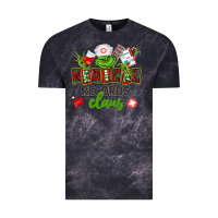 Cloud Black medical records claus Vintage Tee - CowGirlArtShop