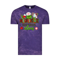 Cloud Purple medical records claus Vintage Tee - CowGirlArtShop