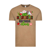Vintage Coffee medical records claus Vintage Tee - CowGirlArtShop