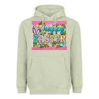 Matcha happy easter mousepad Heavyweight Hoodie - BarkalooDesign