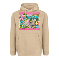 Mushroom happy easter mousepad Heavyweight Hoodie - BarkalooDesign