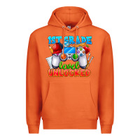 Carrot 1st Grade Level Unlocked Premium Hoodie - CowhideDigitalArt
