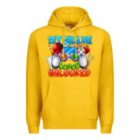 Lemon 1st Grade Level Unlocked Premium Hoodie - CowhideDigitalArt