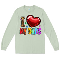 Matcha i love my dads Long Sleeve Tee - OliviaCreatesArt