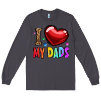 Smoke i love my dads Long Sleeve Tee - OliviaCreatesArt