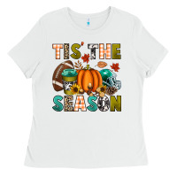 White Tis' the season Ladies Tee - texasbilliewilder