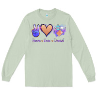 Matcha Peace Love Dental Long Sleeve Tee - Jasminsmagicworld