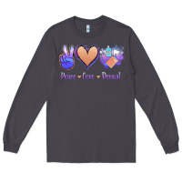 Smoke Peace Love Dental Long Sleeve Tee - Jasminsmagicworld