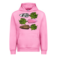 Fuchsia Pink easter carrots Urban Hoodie - AdoDesignShop