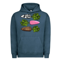 Pigment Midnight Navy easter carrots Urban Hoodie - AdoDesignShop