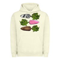 Pigment Pistachio easter carrots Urban Hoodie - AdoDesignShop