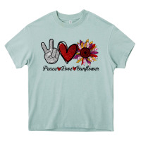 Arona Peace Love Sunshine Sunflower Heavy Core Tee - Bettercallsaul