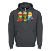 Smoke hello summer Zipper Hoodie - Artiststas