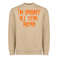 Mushroom I'm Spooky all Year Round Spooky Halloween Costume Heavyweight Sweatshirt - longCreatives