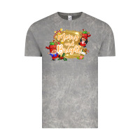 Cloud Rock merry and bright gnome Vintage Tee - CowGirlArtShop