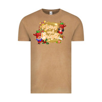 Vintage Camel merry and bright gnome Vintage Tee - CowGirlArtShop