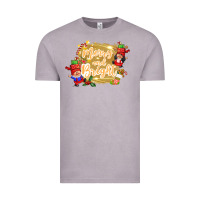 Vintage Zinc merry and bright gnome Vintage Tee - CowGirlArtShop