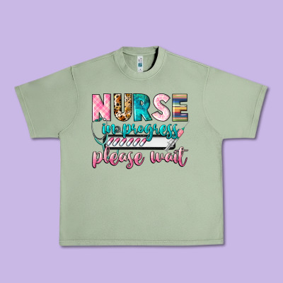 Nurse In Progress Urban Heavy Tee Designed By Cowgirlartshop