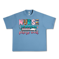 Pebble Blue nurse in progress Urban Heavy Tee - CowGirlArtShop