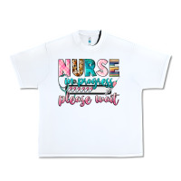 White nurse in progress Urban Heavy Tee - CowGirlArtShop