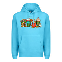 Ocean Blue mexican coffee cups Premium Hoodie - Jasminsmagicworld