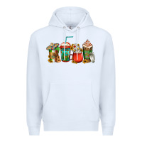 White mexican coffee cups Premium Hoodie - Jasminsmagicworld