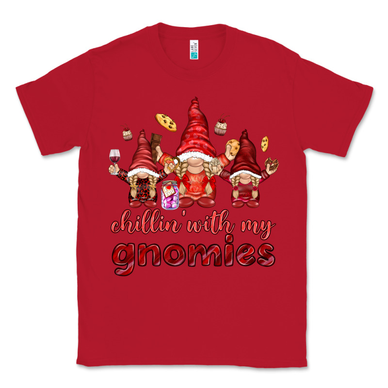Chilling With My Gnomies Valentine's Day Classic Tee by HowdyJamesFarm | Teevron
