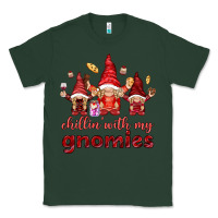 Sports Green Chilling with my gnomies Valentine's Day Classic Tee - HowdyJamesFarm