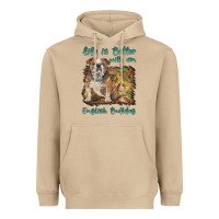 Mushroom life is better with a english bulldog Heavyweight Hoodie - BarkalooDesign