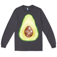 Smoke half avocado fa element Long Sleeve Tee - FaDigitalArtStudio