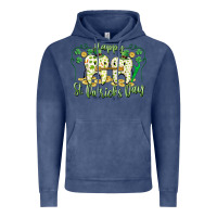 Vintage Denim Happy St. Patrick's Day Tooth Dentist Vintage Hoodie - CowGirlArtShop
