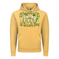Vintage Mustard Happy St. Patrick's Day Tooth Dentist Vintage Hoodie - CowGirlArtShop