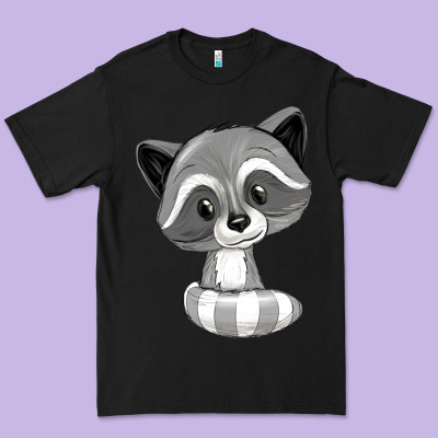 Raccoon Premium Tee Designed By Texasbilliewilder
