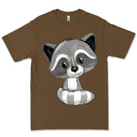 Cacao raccoon Premium Tee - texasbilliewilder
