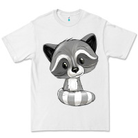 White raccoon Premium Tee - texasbilliewilder