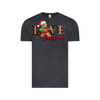 Vintage Black love christmas gingerbread Vintage Tee - CowGirlArtShop