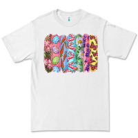 White Easter Brushstrokes Premium Tee - RanaPortraitStore