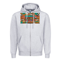 Heather Grey mama's girl sippy cup Zipper Hoodie - Artiststas