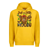 Lemon Just a Little Moody Premium Hoodie - CowhideDigitalArt