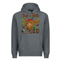 Rock Just a Little Moody Premium Hoodie - CowhideDigitalArt