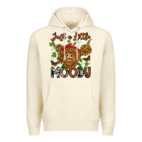 Sandshell Just a Little Moody Premium Hoodie - CowhideDigitalArt