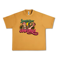 Peanut Butter Long life Cowgirls Urban Heavy Tee - HowdyJamesFarm