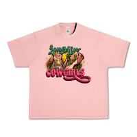 Salmon Long life Cowgirls Urban Heavy Tee - HowdyJamesFarm